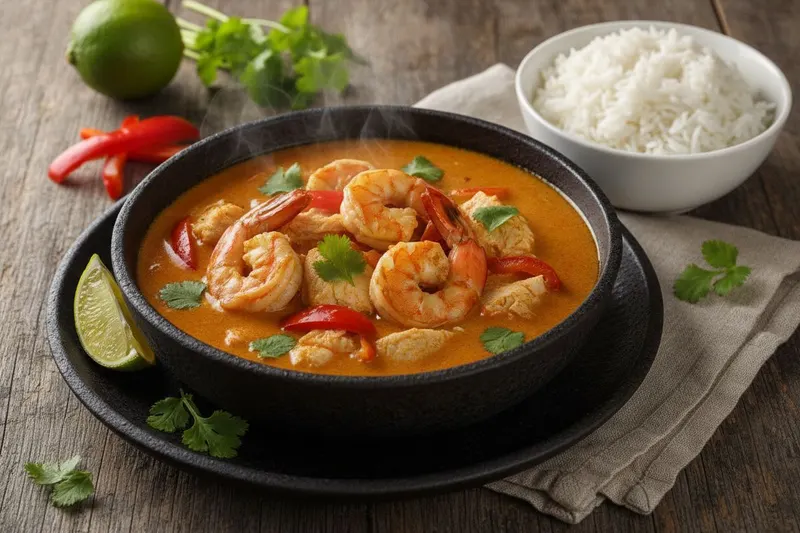 Brasilialainen mereneläväpata – Moqueca