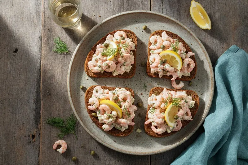 Kasvissyöjän skagen-täyte