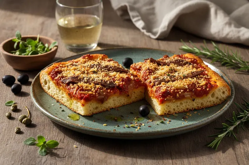 Sisilialainen pizza sfincione