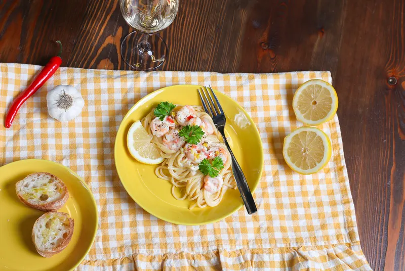 Katkarapupasta