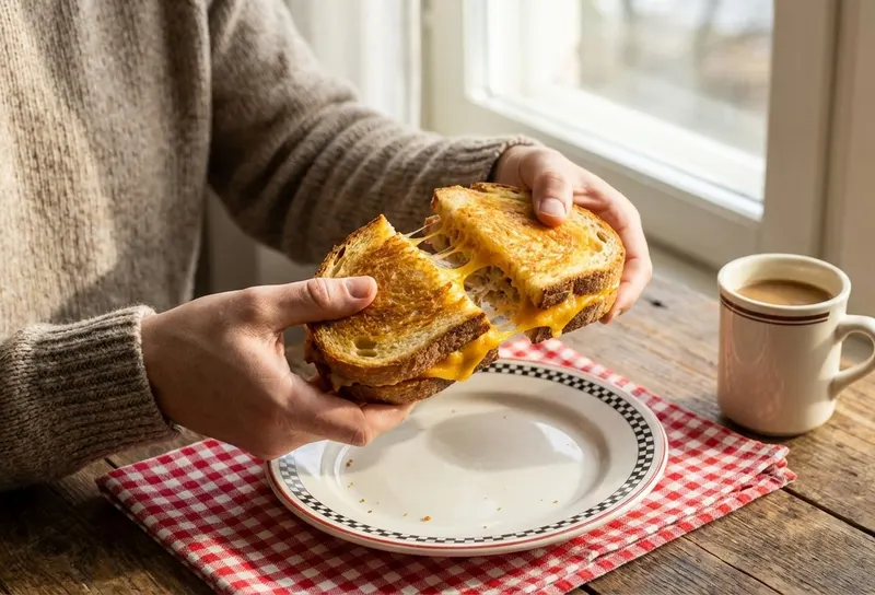 Tuna melt-leipä