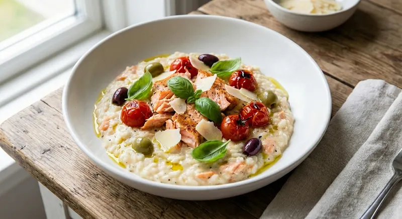 Välimeren lohirisotto